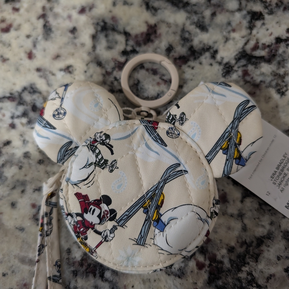 Vera Bradley Mickey Mouse Quilted Coin Purse